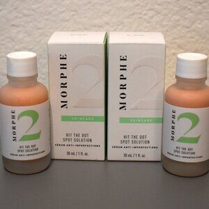 NEW Morphe‎ 2 Hit The Dot Spot Solution Acne Treatment 30ml/1 fl. oz [Lot of 2]